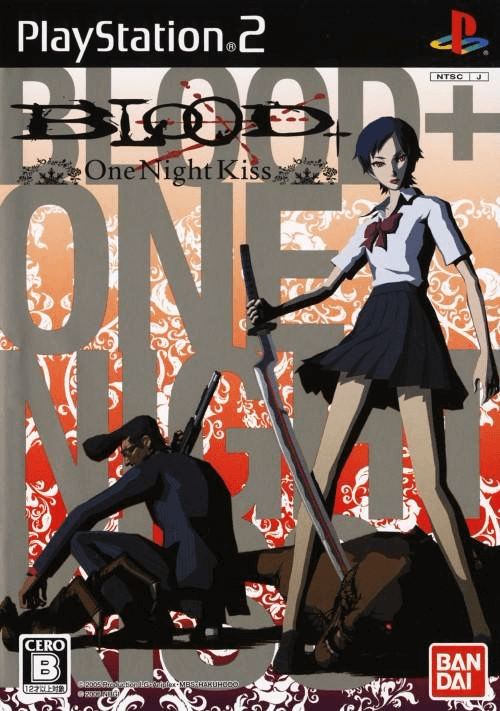 Blood+ One Night Kiss box art for Playstation 2